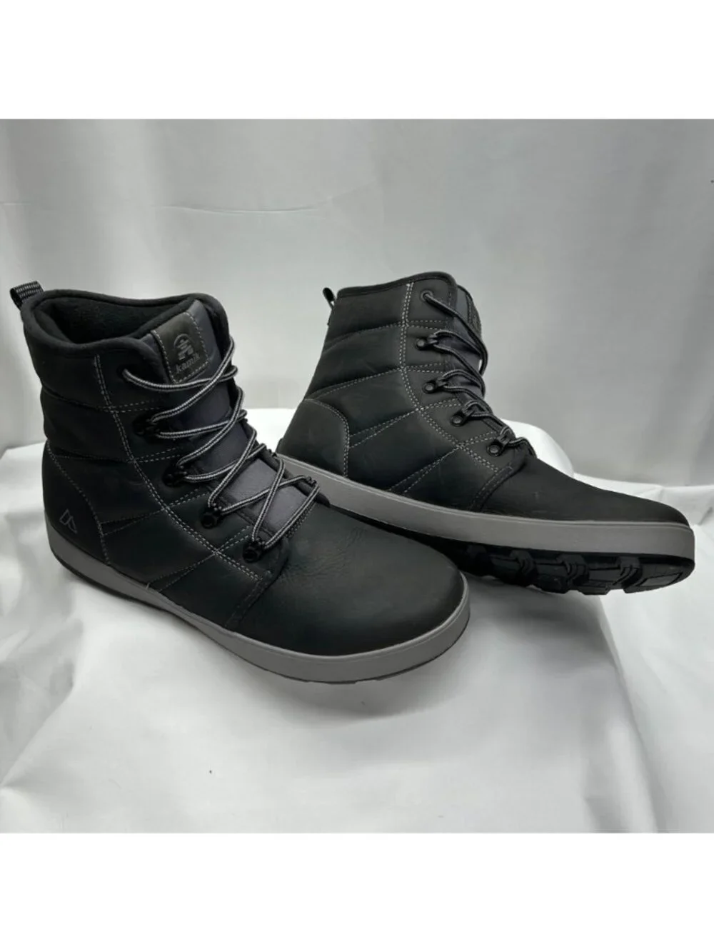 Alpine Design Kamik Men's  Black Vibram Sole Waterproof Winter Boots Size 12